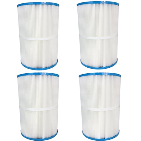 Zoro Select Hayward Super-Star Clear C-200 Replacement Pool Filter 4 Pack Compatible PA25/CX250-RE/FC-1230 WP.HAY1230-4P